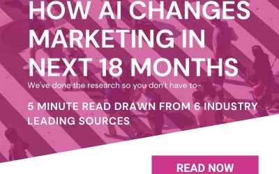How AI changes Marketing in next 18 months